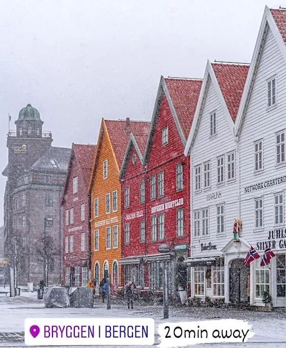 Lovely Room With Free Parking In Shared Appartment Bergen Norvège